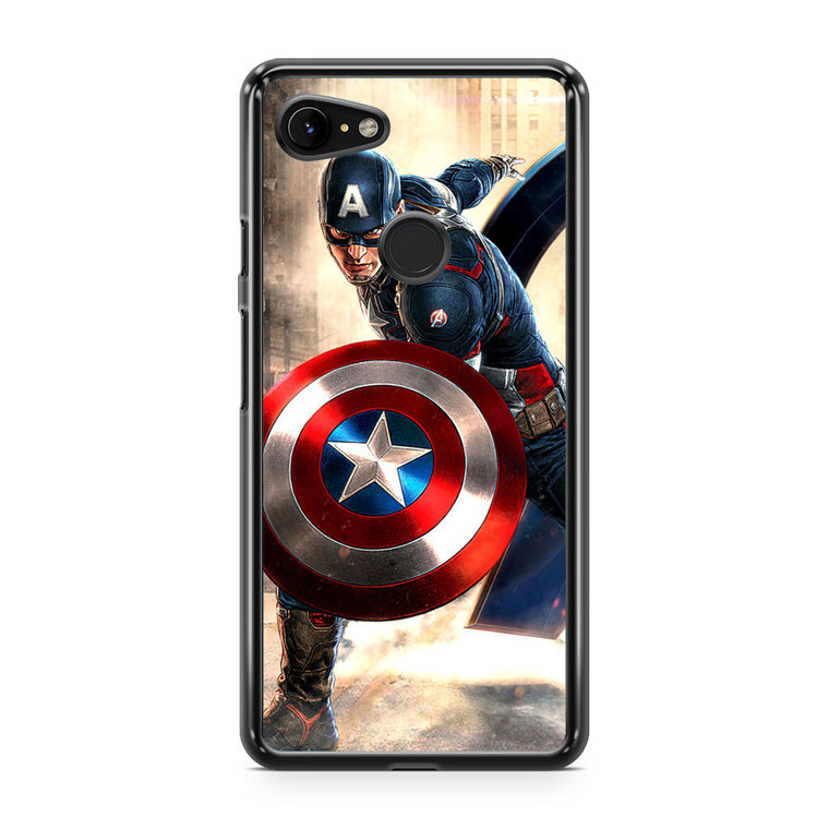 Captain America Avengers Google Pixel 3a Case