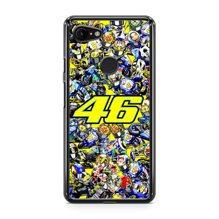 46 Valentino Rossi The Doctor Google Pixel 3a Case