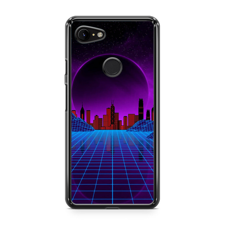 New Synthwave Google Pixel 3a Case