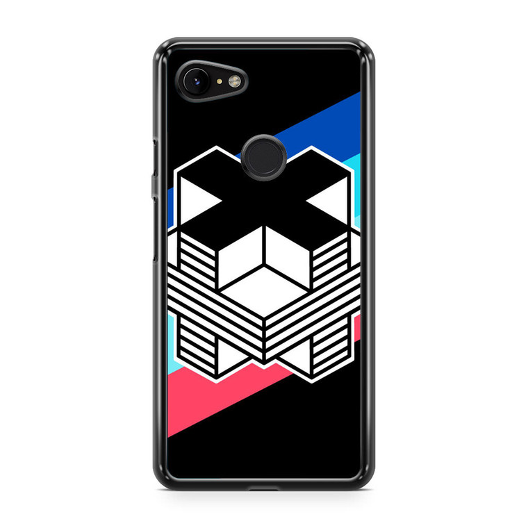Pink Dolphin Cube Google Pixel 3a Case