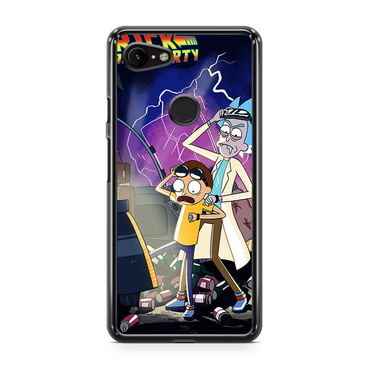 Rick And Morty Back To The Future Google Pixel 3a Case