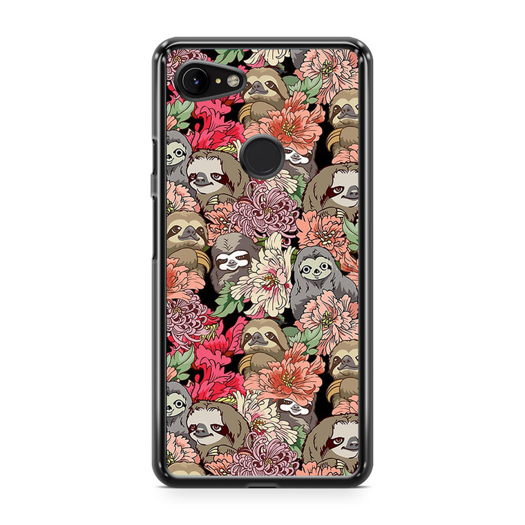 Because Sloth Flower Google Pixel 3a Case