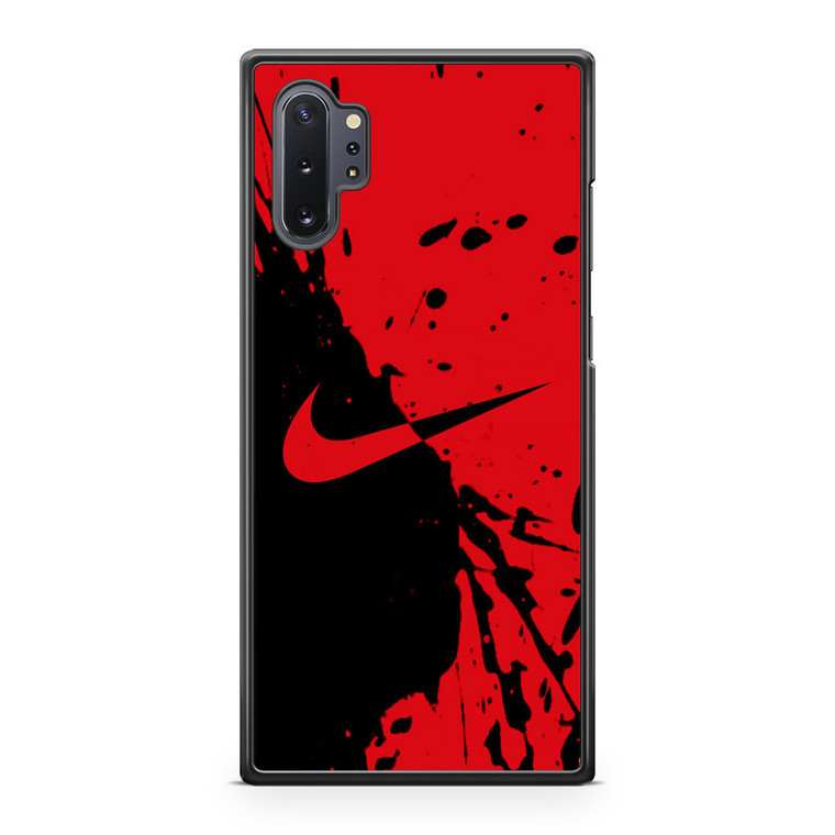 Nike Red and Black Samsung Galaxy Note 10 Plus Case