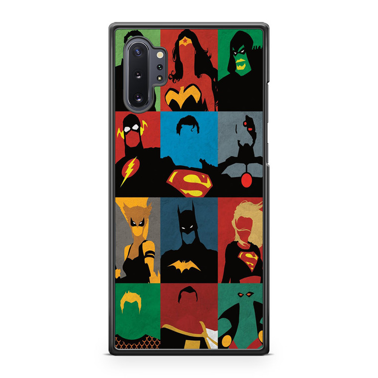 DC Comic All Heroes Samsung Galaxy Note 10 Plus Case