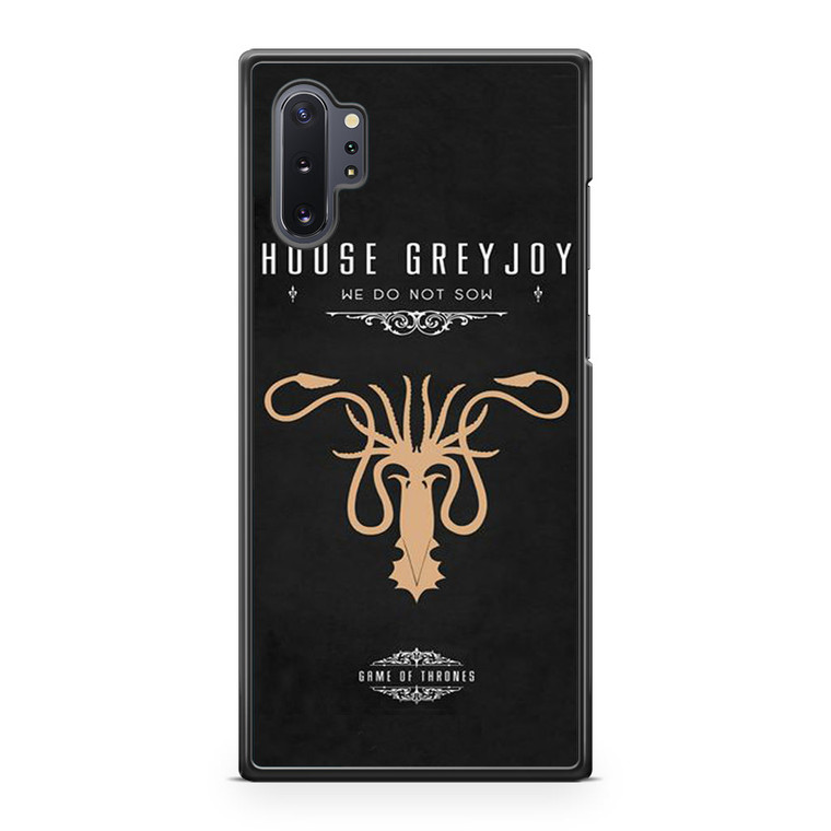 Game of Thrones - House Greyjoy Samsung Galaxy Note 10 Plus Case