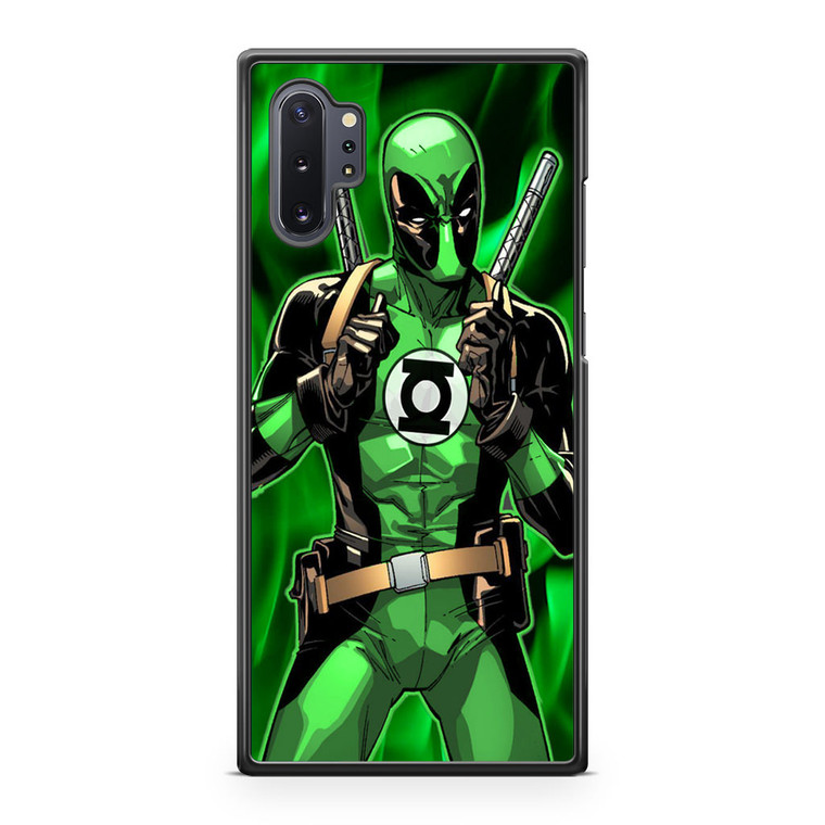 Deadpool Green Latern Custom Samsung Galaxy Note 10 Plus Case