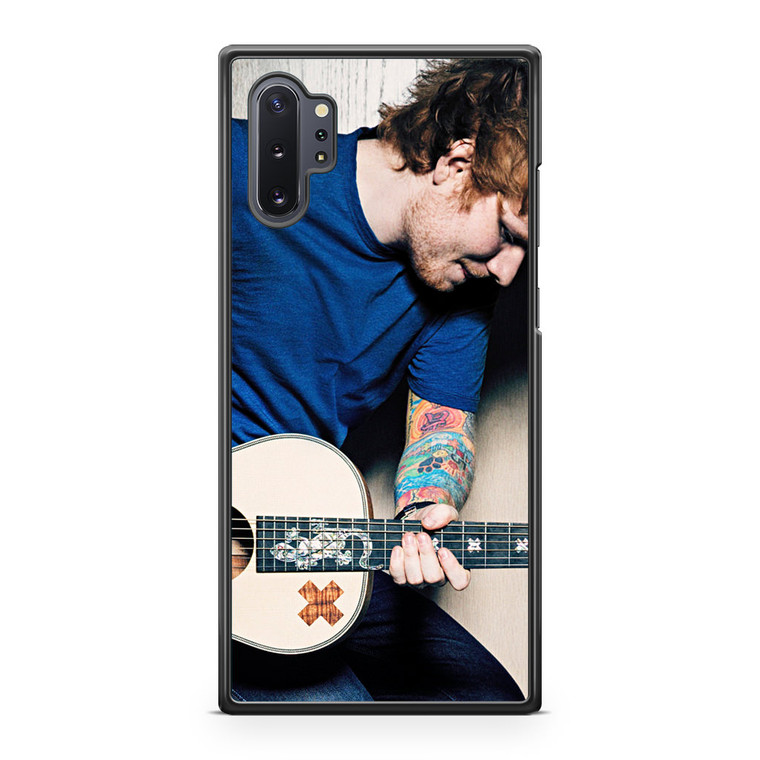 Ed Sheeran And His Guitar Samsung Galaxy Note 10 Plus Case
