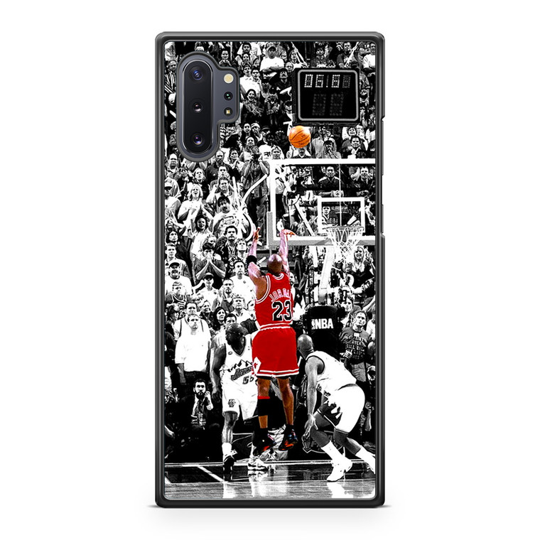 Michael Jordan Shoot in NBA Samsung Galaxy Note 10 Plus Case