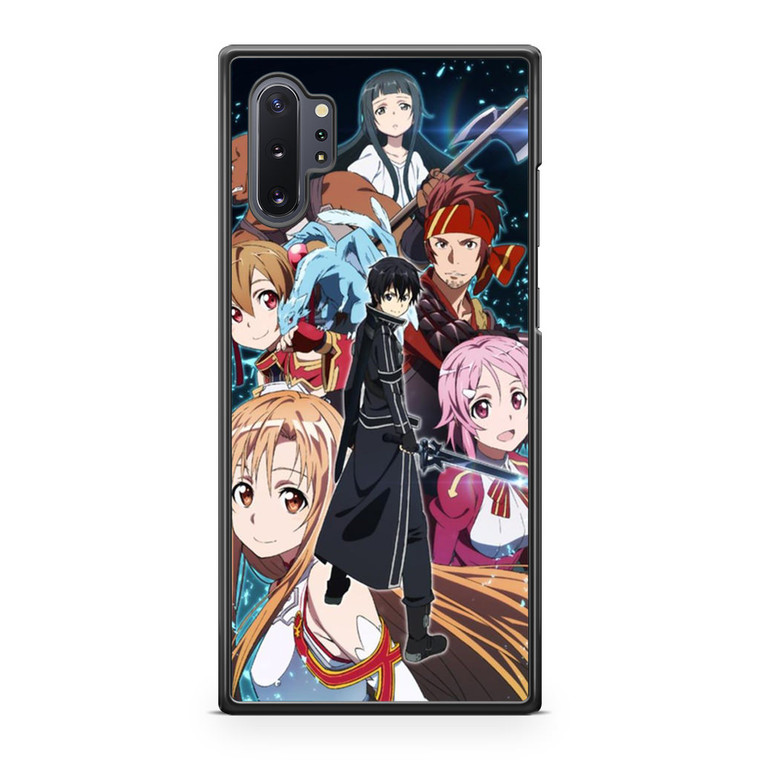 Sword Art Online Characters Samsung Galaxy Note 10 Plus Case