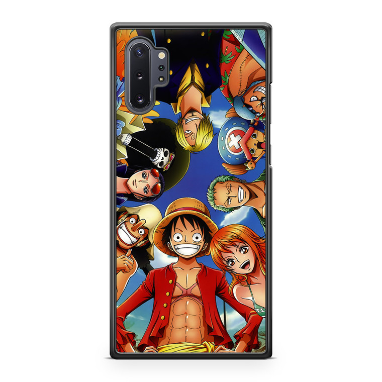 One Piece Luffy Crew Samsung Galaxy Note 10 Plus Case