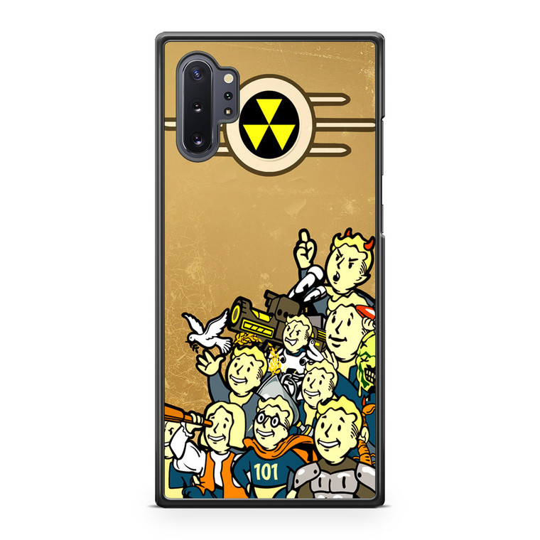 Vault Boy Perks Fallout Samsung Galaxy Note 10 Plus Case