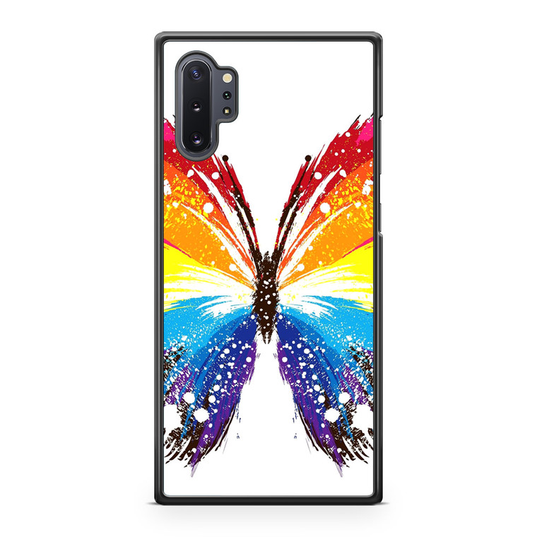 Butterfly Abstract Colorful Samsung Galaxy Note 10 Plus Case