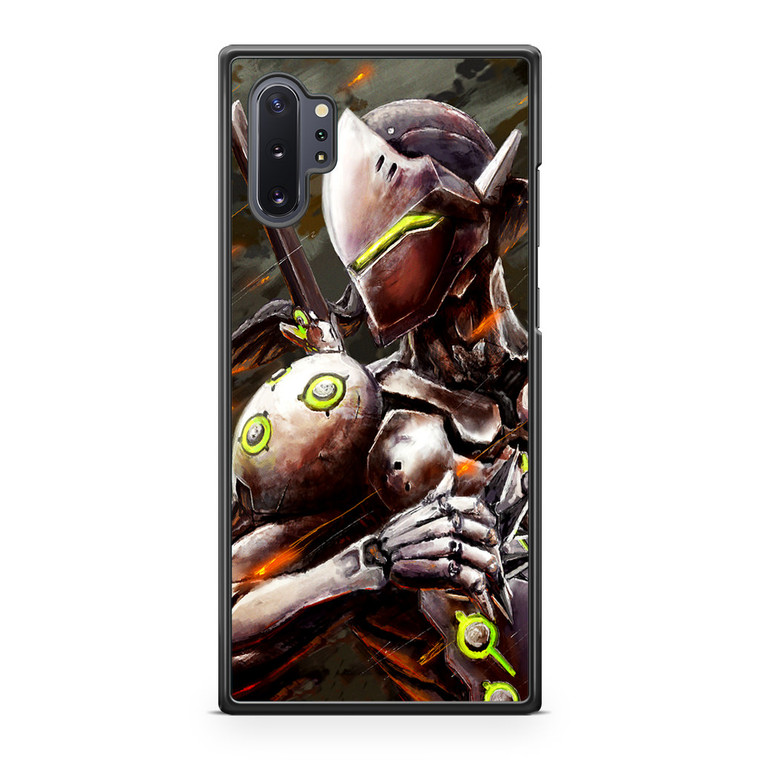 Overwatch Genji Oni Skin Samsung Galaxy Note 10 Plus Case