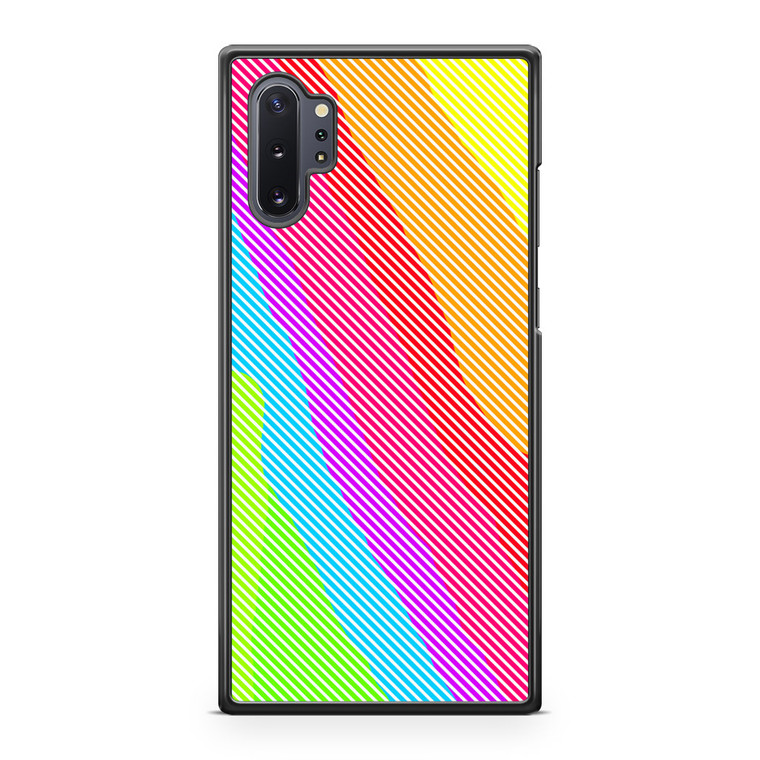 Colorful Stripes1 Samsung Galaxy Note 10 Plus Case