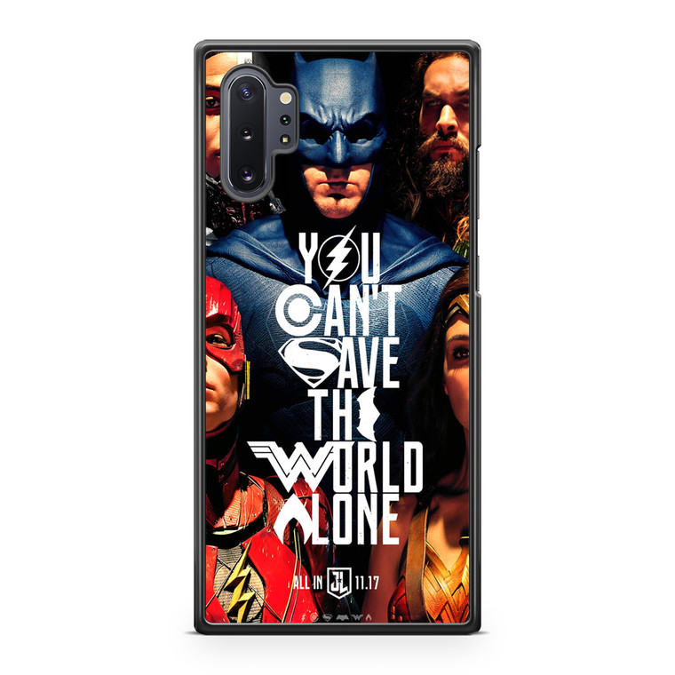 Justice League Quotes Samsung Galaxy Note 10 Plus Case