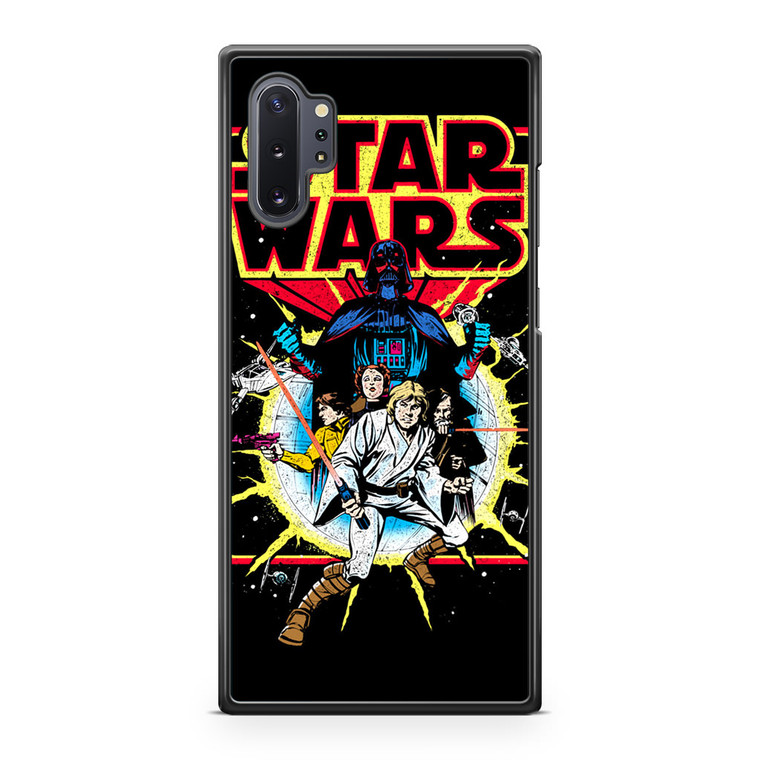 Retro Star Wars Comic Samsung Galaxy Note 10 Plus Case