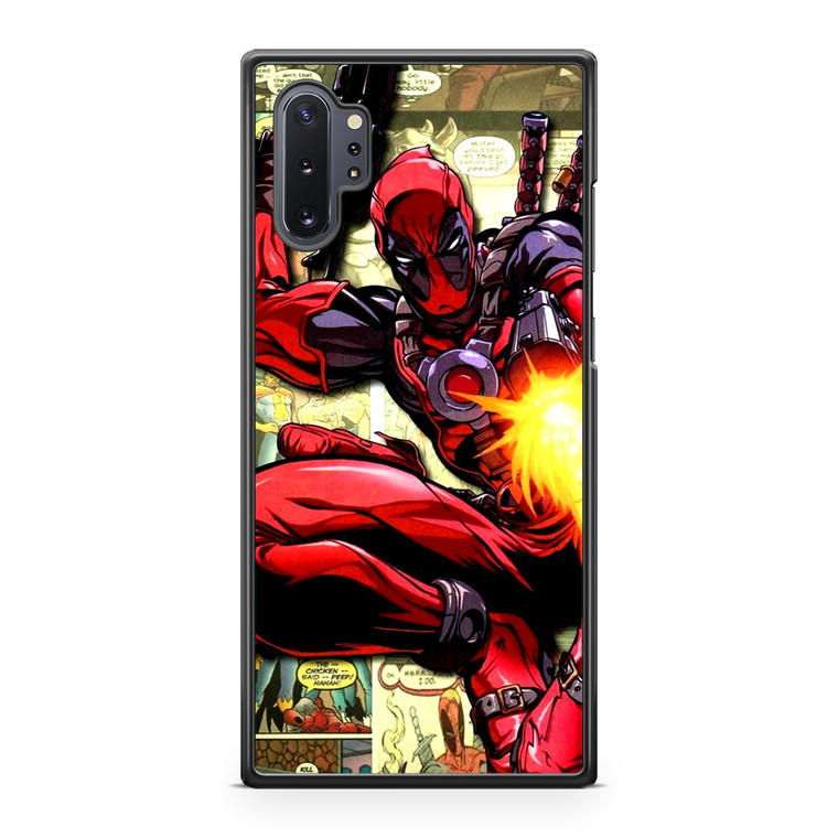 Deadpool Comics Samsung Galaxy Note 10 Plus Case