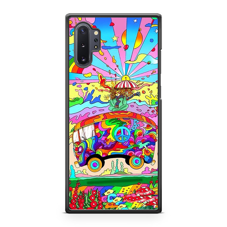 Hippie Magic Bus Samsung Galaxy Note 10 Plus Case
