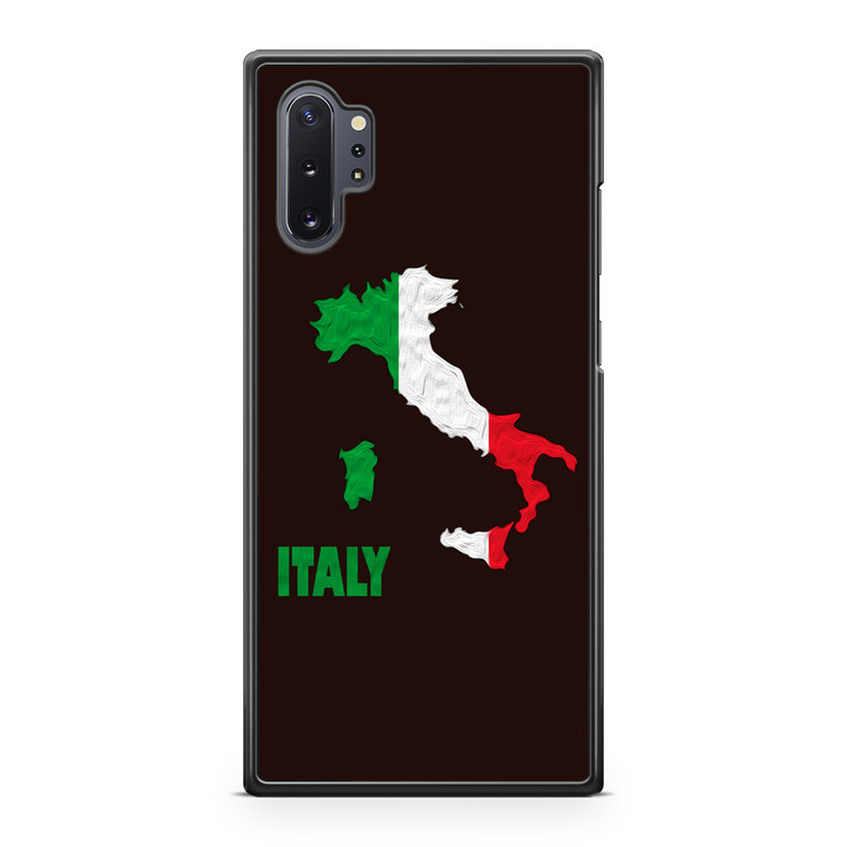 Italy Map Samsung Galaxy Note 10 Plus Case