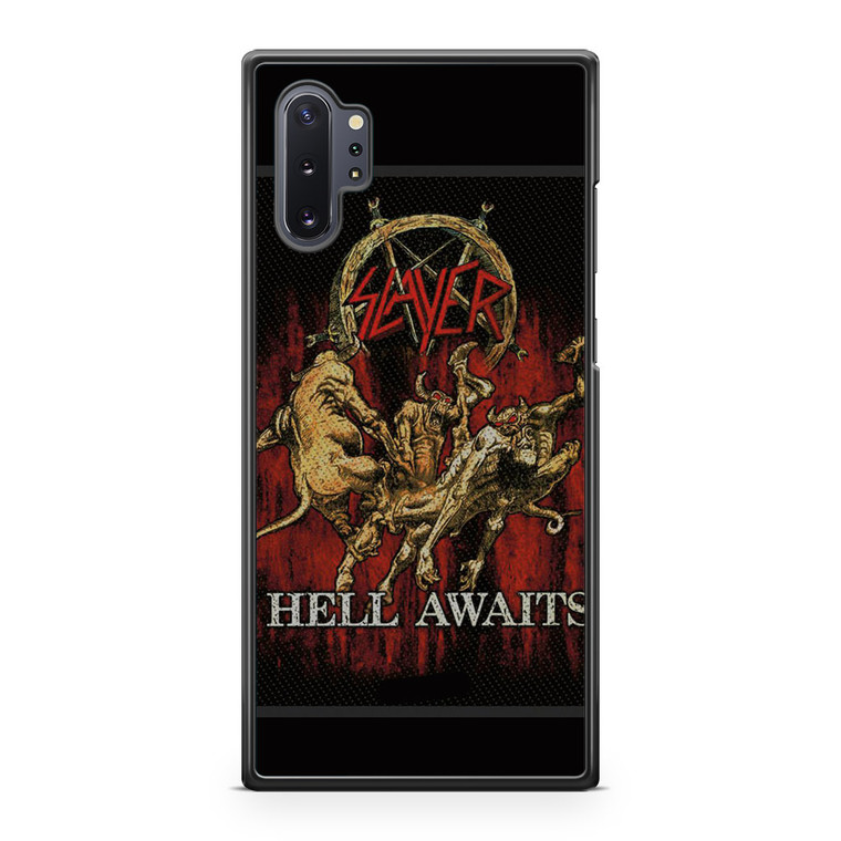 Slayer Hell Awaits Black Metal Band Samsung Galaxy Note 10 Plus Case