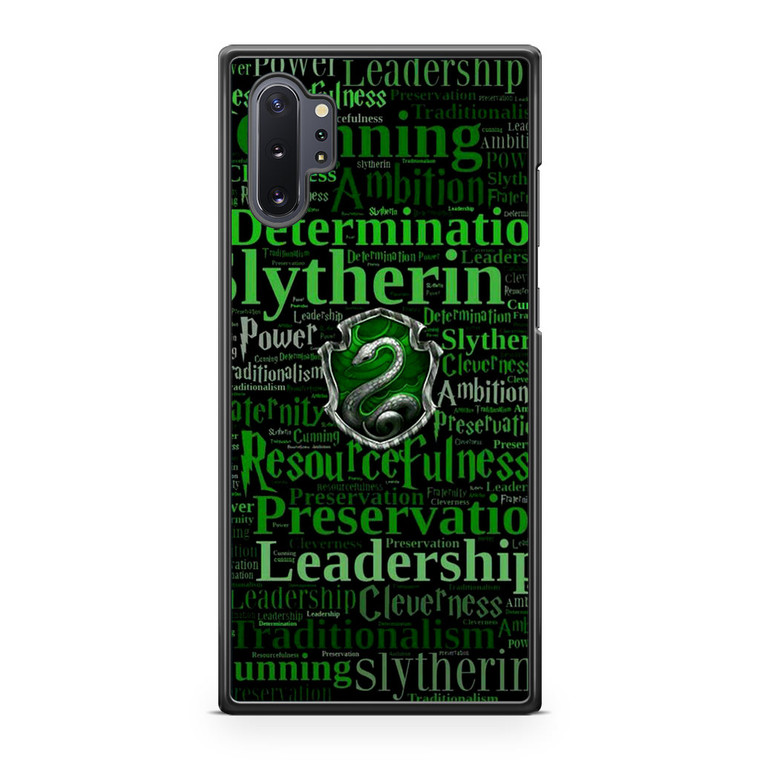 Slytherin Quote Logo Samsung Galaxy Note 10 Plus Case