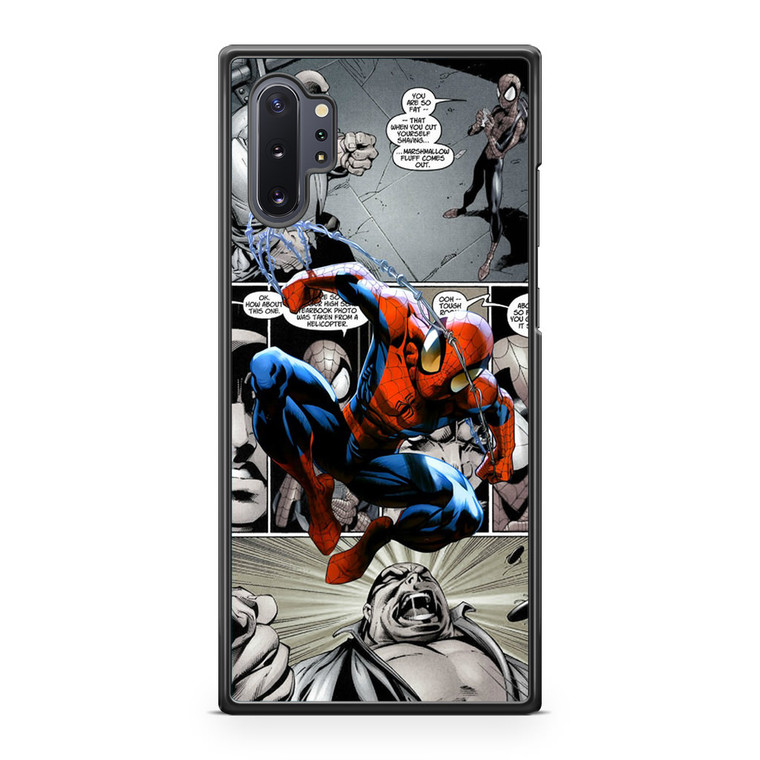 Spiderman Comics Wallpaper Samsung Galaxy Note 10 Plus Case