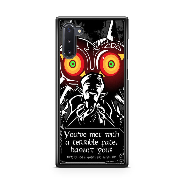 Legend Of Zelda Majoras Mask Quote Samsung Galaxy Note 10 Case