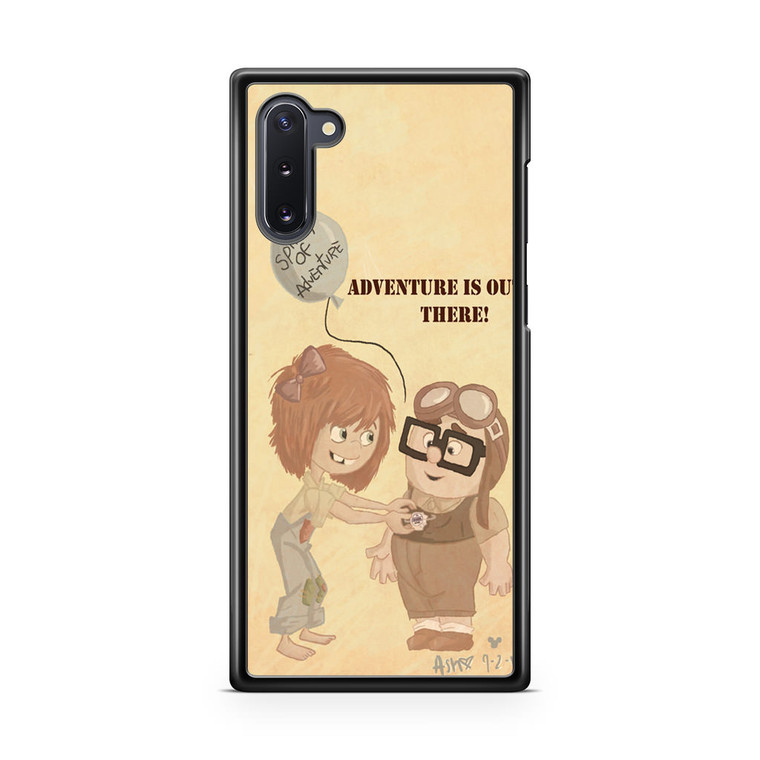 Adventure is Out There with Charlie and Ellie Samsung Galaxy Note 10 Case