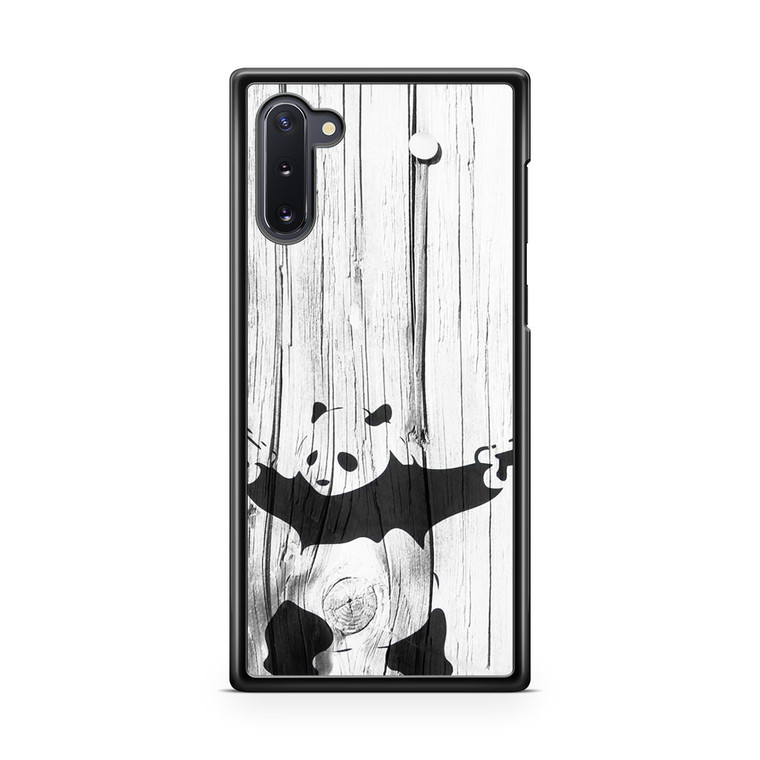 Banksy graffiti panda Samsung Galaxy Note 10 Case