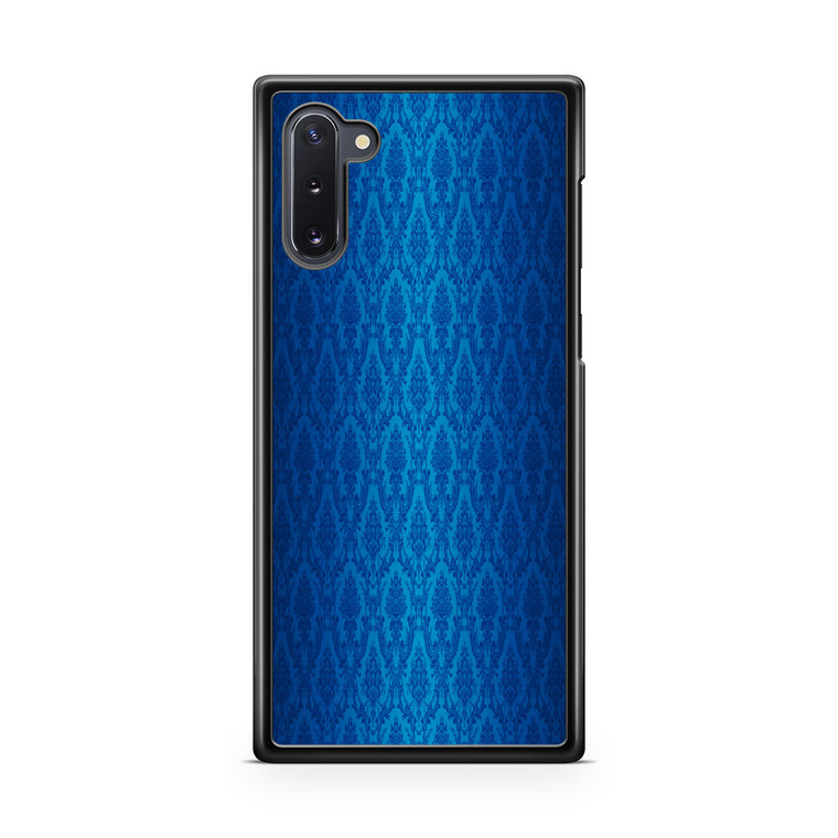 Blue Damask Samsung Galaxy Note 10 Case