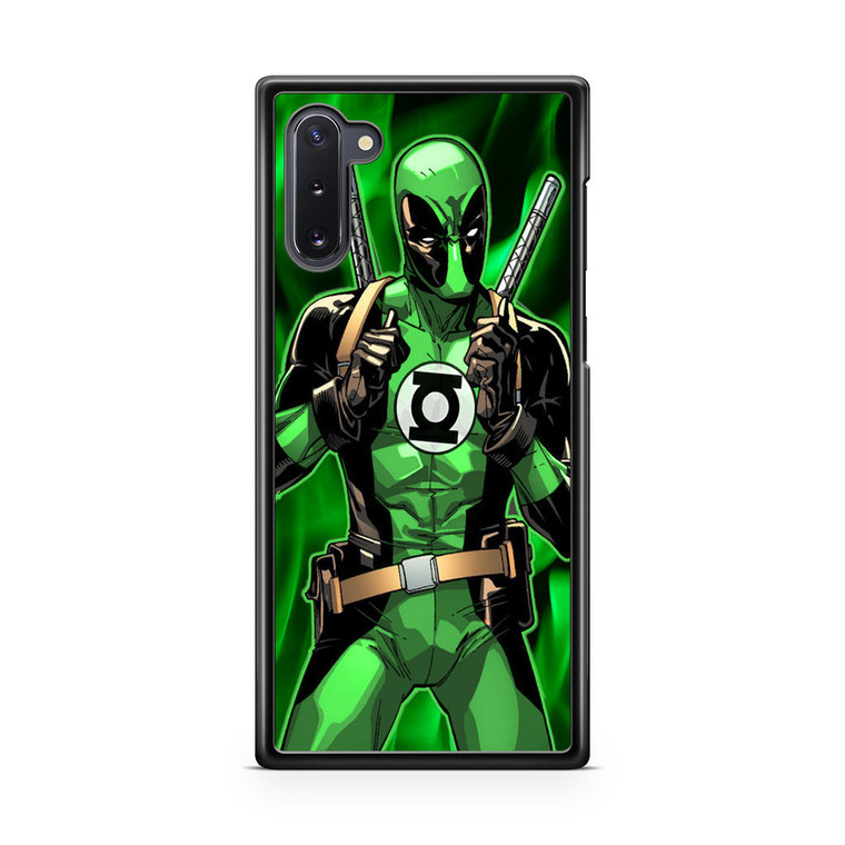 Deadpool Green Latern Custom Samsung Galaxy Note 10 Case