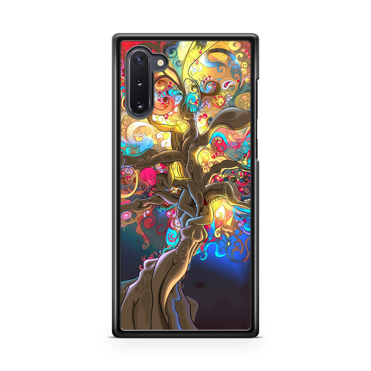 Artistic Psychedelic Womens Tree Samsung Galaxy Note 10 Case