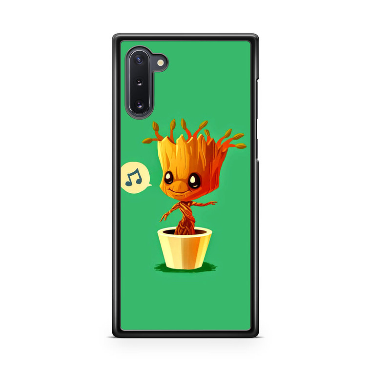 Baby Groot Humming Samsung Galaxy Note 10 Case