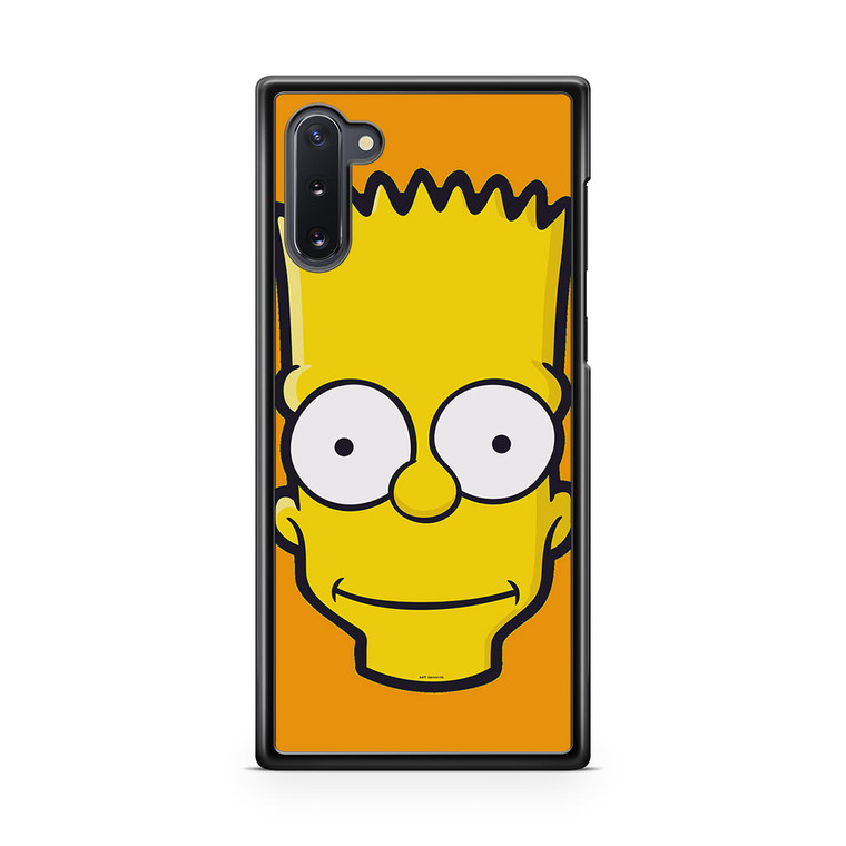 Bart Simpson Yellow Face Samsung Galaxy Note 10 Case
