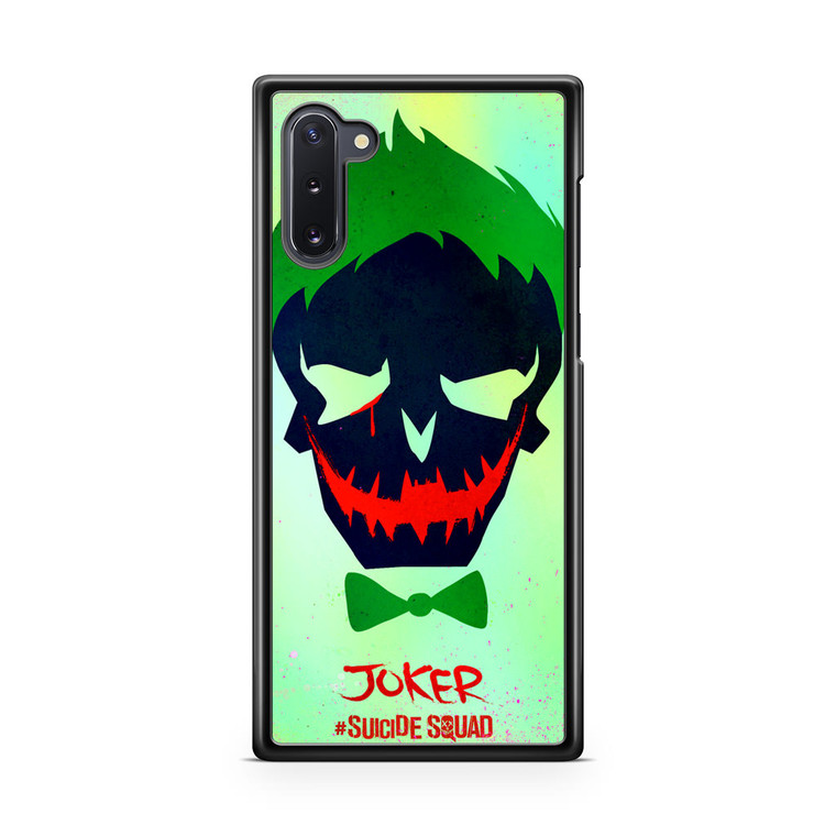 Movie Suicide Squad Joker Logo Samsung Galaxy Note 10 Case