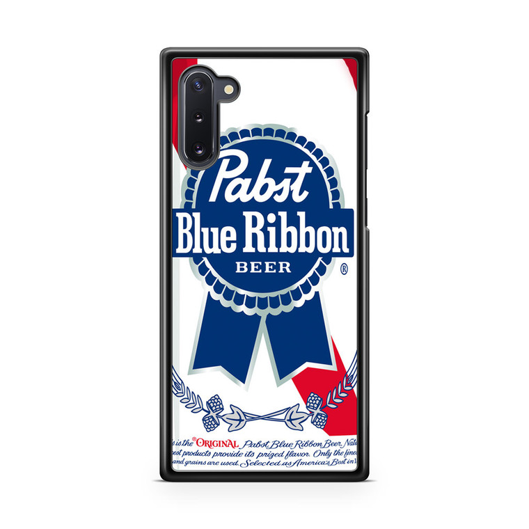Pabst Blue Ribbon Beer Samsung Galaxy Note 10 Case