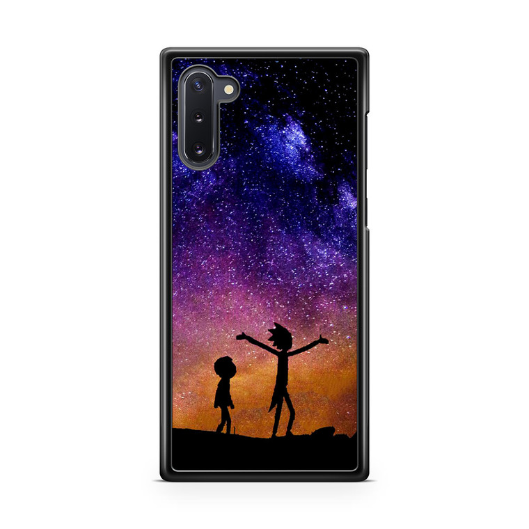 Rick and Morty Space Nebula Samsung Galaxy Note 10 Case