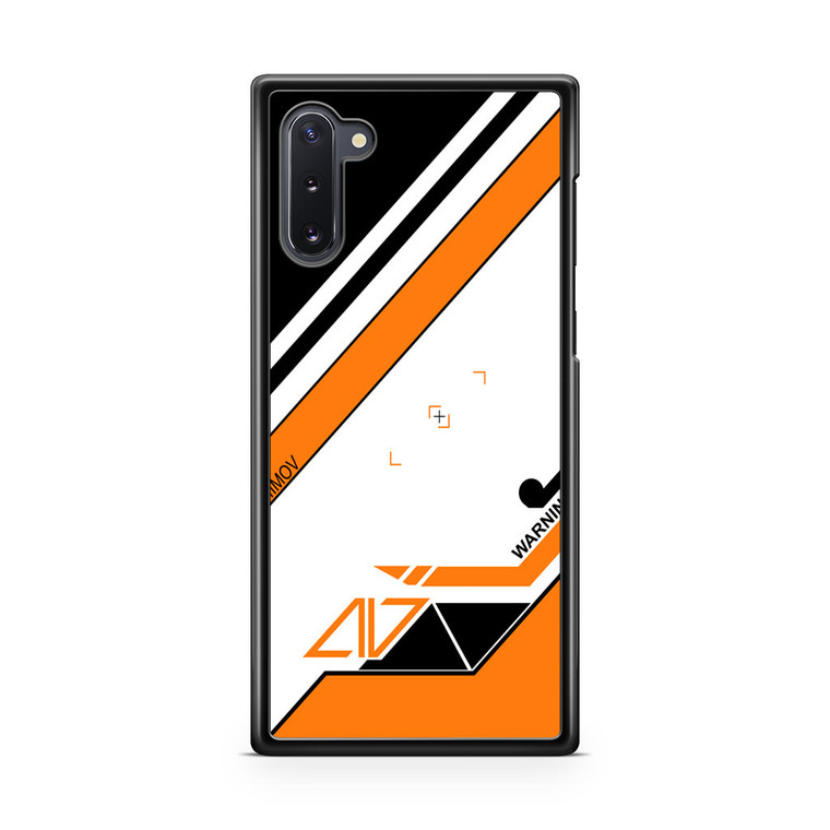 Asiimov Black Cs Go Samsung Galaxy Note 10 Case