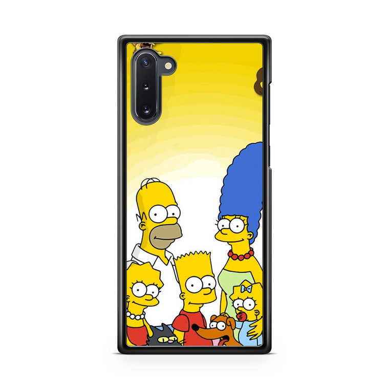 Simpsons Family Samsung Galaxy Note 10 Case