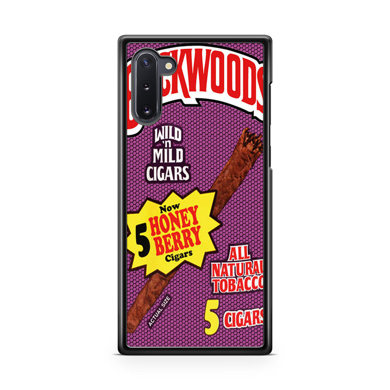 Backwoods Honey Berry Cigars Samsung Galaxy Note 10 Case