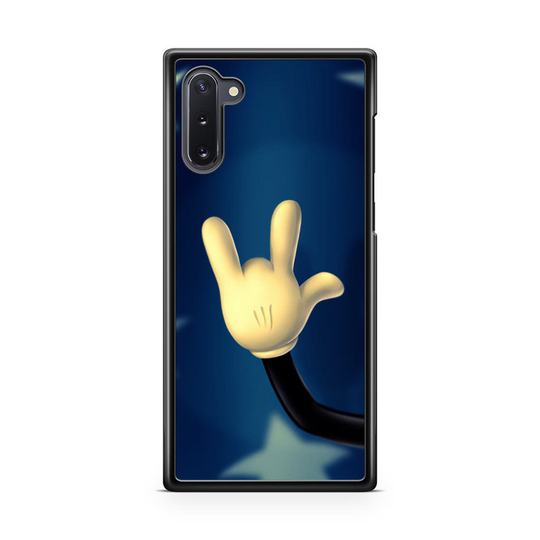Mickey Hand Samsung Galaxy Note 10 Case