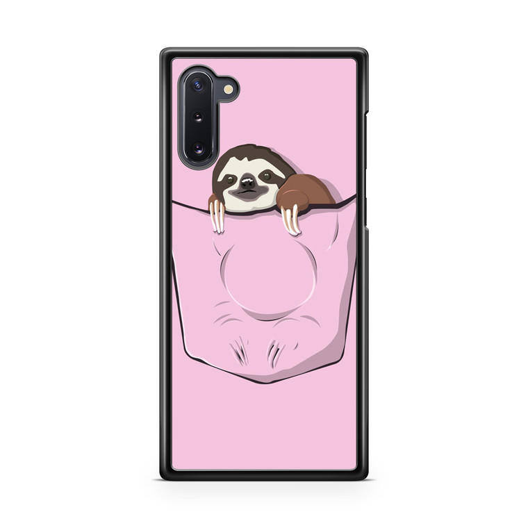 Sloth In A Pocket Samsung Galaxy Note 10 Case