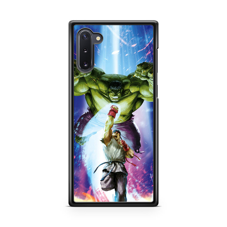 Hulk Vs Ryu Samsung Galaxy Note 10 Case