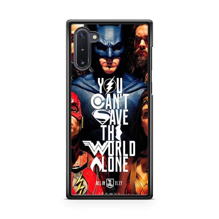 Justice League Quotes Samsung Galaxy Note 10 Case