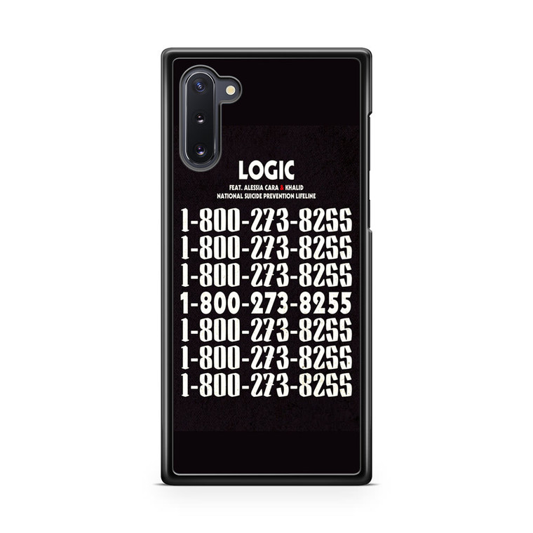 Logic 1-800-273-8255 Samsung Galaxy Note 10 Case