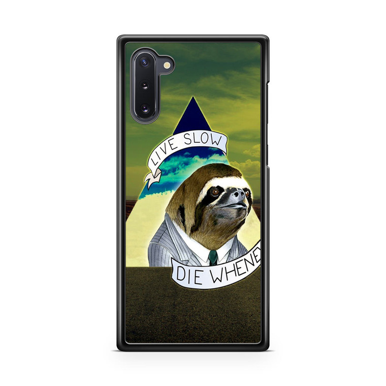 Sloth Life Samsung Galaxy Note 10 Case