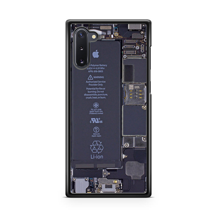 iPhone Fake Internals Samsung Galaxy Note 10 Case