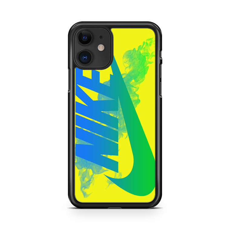 Nike Logo in Yellow iPhone 11 Case