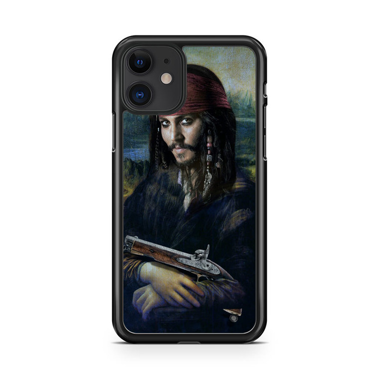 Johnny Depp Mona Lisa iPhone 11 Case