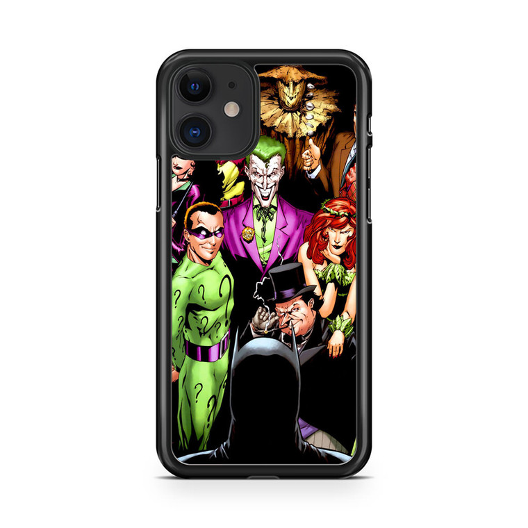 Batman All Villains iPhone 11 Case